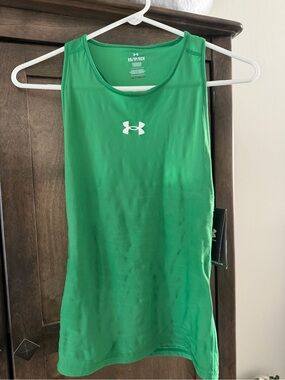 Under Armour Heat Gear Women's Bright Green Performance Tank